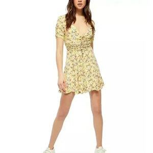 tie mini dress Elma Bandeau Neck Tie Mini Dress Red